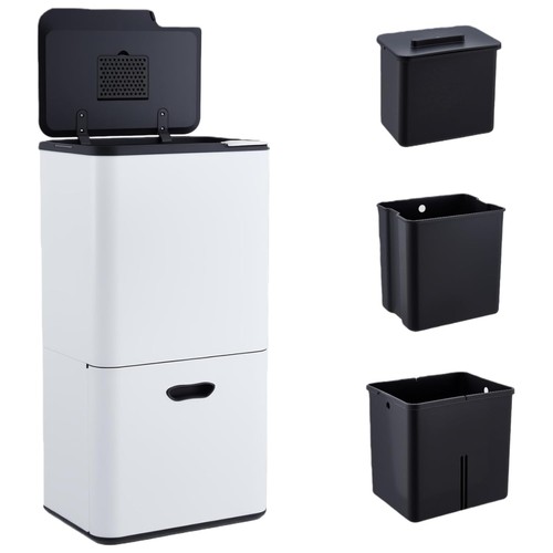 Kitchen trash can 16 - 3-in-1,